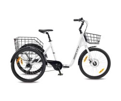 Trehjulig cykel Monty Jog 24 Vit/Koppar